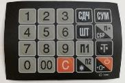 MER327L015 Пленка клавиатуры (327 LED/LCD) в Челябинске